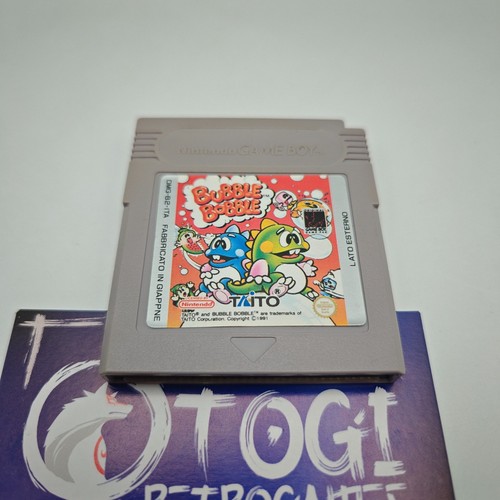 Bubble bobble game - boy, ita