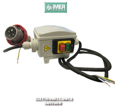 QUADRO ELETTRICO INTERRUTTORE SALVAMOTORE IMER SEGATRICE PER LEGNO H110 VOLT 380