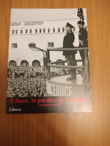 Duce parole gli - il, duce,