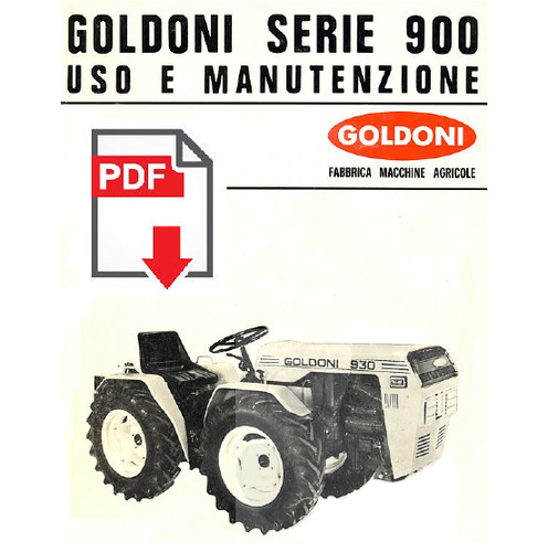 Goldoni 930 932 933 - 930, manuale