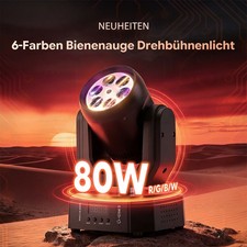 Mini luce testa mobile LED 80