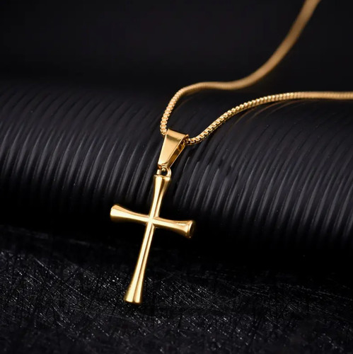 Collana con ciondolo - , croce