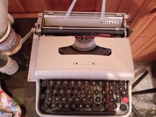 Macchina scrivere olivetti - macchina,