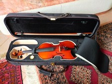 Violino da Concerto di liuteria tedesca Heinz F. Krause 4/4, archetto e custodia