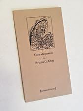 COLIBRI, Bruno (i.e. BRICOLI, Bruno): COSE DI QUASSù, F. M. Ricci 1977, 1a ed.