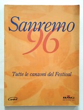Sanremo 96 Tutte Le Canzoni Del Festival Spartito Giorgia Elio Storie Vintage