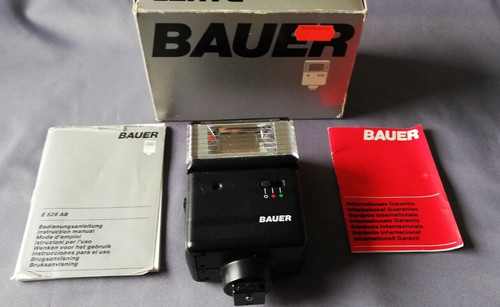Flash fotografico bauer 528 - e,