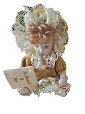 Bambolina Jago porcellana Bisquit interamente fatta a mano