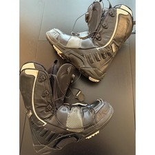 Stivali da snowboard Salomon Malamute da uomo taglia 9,5 US neri grandi misura Pro