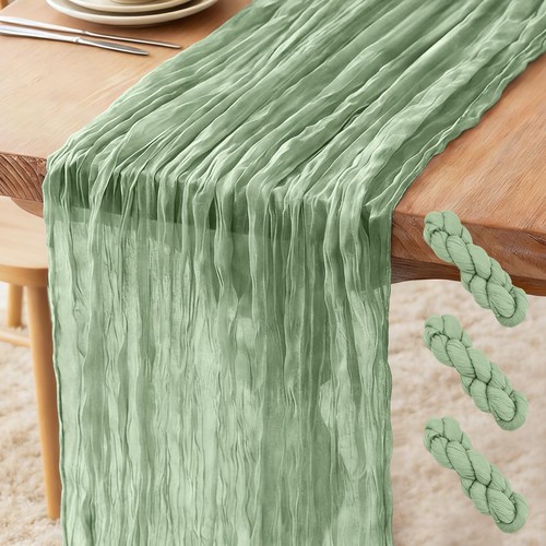 Pezzi runner tavola verde - da,