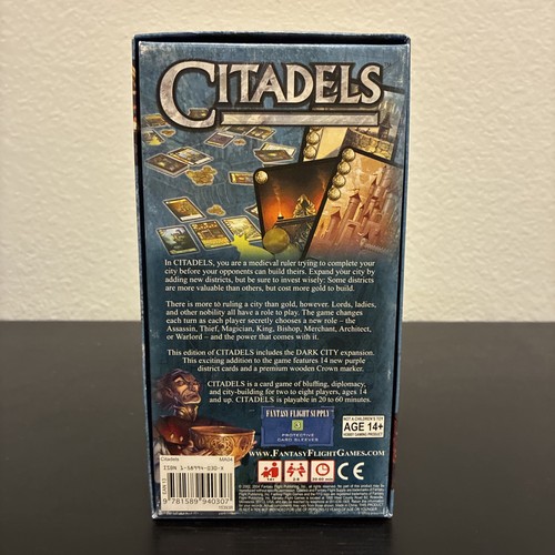 Nuovo gioco carte cittadels - gioco, di