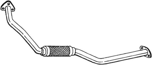 Tubo gas scarico per - cv,