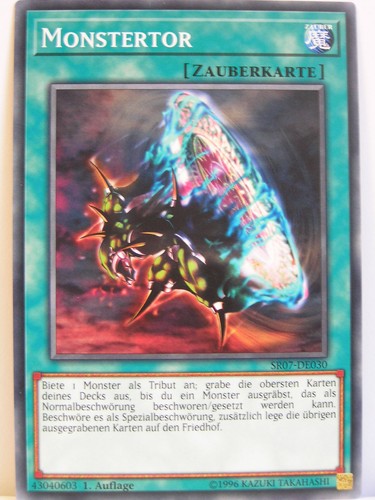 Yugioh 030 porta mostri - 1x,