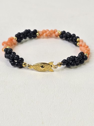 Bracciale vintage onice - bracciale,