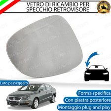 SPECCHIETTO VOLKSWAGEN PASSAT B6 VETRO SPECCHIO RETROVISORE DESTRO