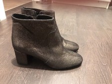 stivaletti donna SILKO’ Nr 37 Usati Pochissimo Leggermente Glitterati
