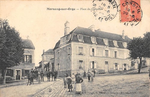 Cpa morsang sur orge place - 91,