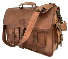 Valigetta vintage marrone uomo