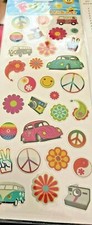 Happy Camper Hippy 828 Foglio Adesivo in Vinile (R)