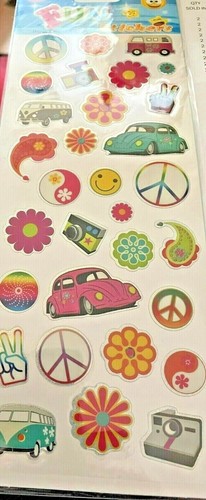 Happy camper hippy - camper, foglio