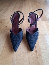 Scarpe vintage rosse o morte - eccentriche, comode, retrò cool - taglia UK 5