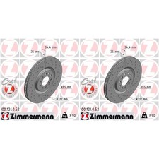 2x ZIMMERMANN Sport Dischi
