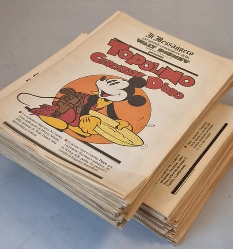 Topolino messaggero vintage - topolino,