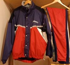 Sovra TUTA sci da fondo/allenamento Active Wear BRIKO Racing System L-XL vintage