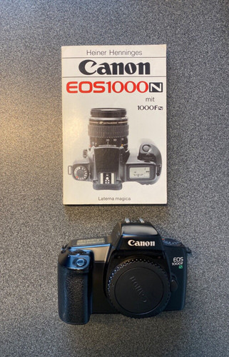 Corpo canon eos 1000fn - corpo,