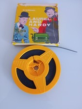 Pellicola super 8 b/n muta "Stanlio e Ollio e il ponte sospeso"