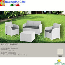 Salotto Da Giardino Set In