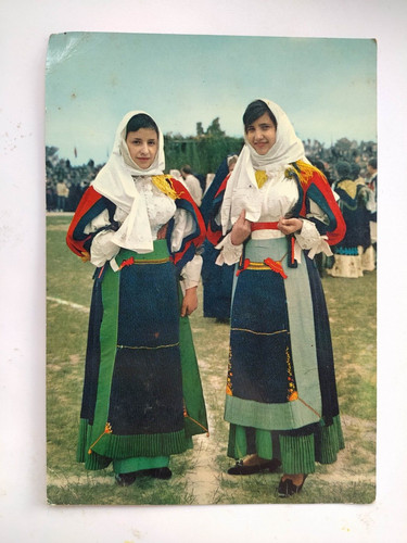 10840 cartolina costumi sardi - 10840,