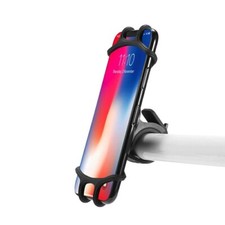 SUPPORTO PORTA CELLULARE SMARTPHONE UNIVERSALE 360° PER BICI MOTO BICICLETTA