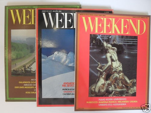 Riviste weekend 79 - weekend, 1983