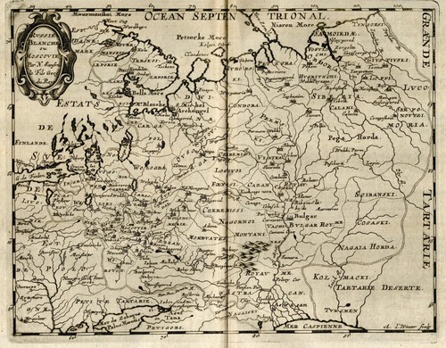 Russia parte europea incisione