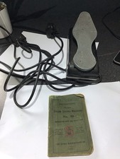 Regolatore pedale Singer metallo a forma di scarpa attacco macchina da cucire vintage