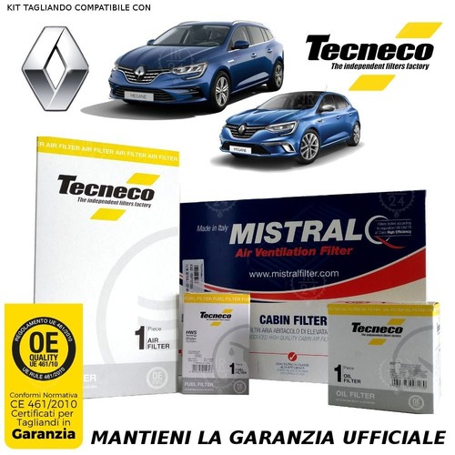 Kit filtri tagliando per - kit, 4