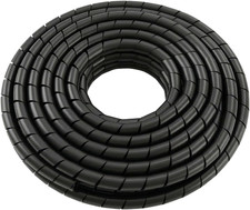 Guaina per Cavi a Spirale Nero