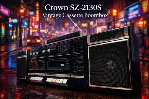 Crown boombox rare - crown,