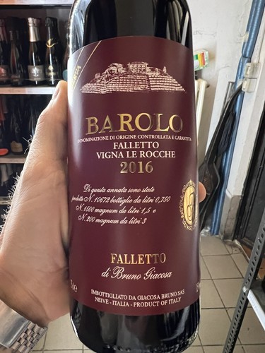 Barolo riserva falletto - riserva, vigna