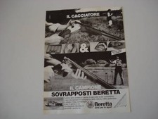 advertising Pubblicità 1987 FUCILI BERETTA