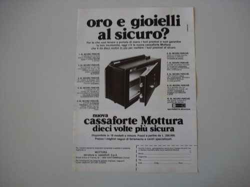 Advertising pubblicità 1981 - advertising,