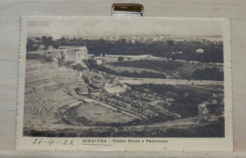Vecchia cartolina siracusa - vecchia,