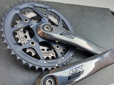 Catena tripla Shimano Deore LX M570 5 bracci FC-M570-5 Mega9 94bcd 175 mm *NOS/NUOVA*