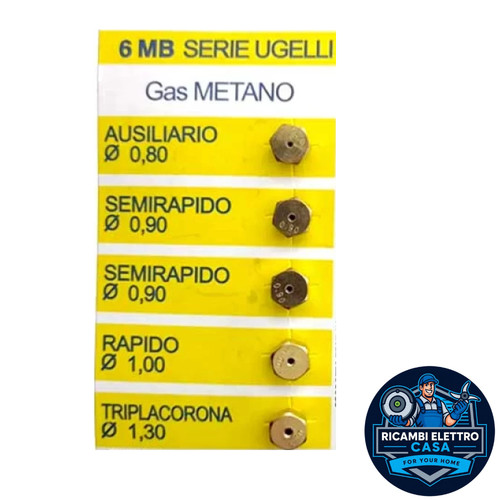 Kit ugelli gas metano - 5,