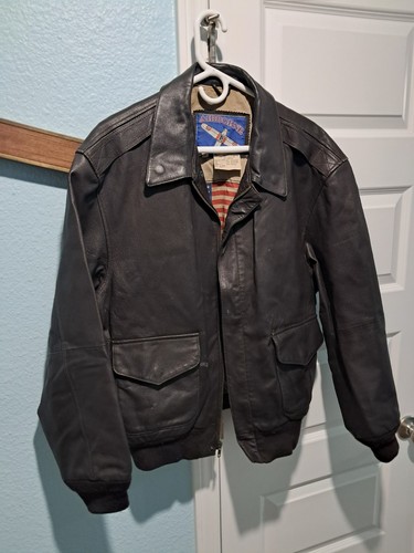 Giacca bomber pelle
