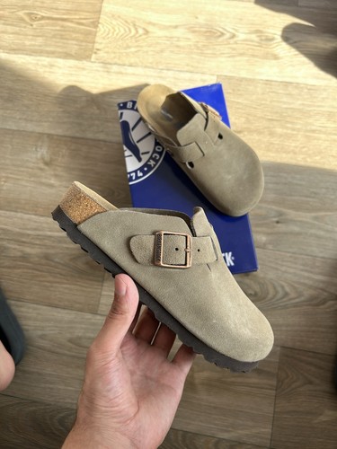 Birkenstock boston taupe - birkenstock,