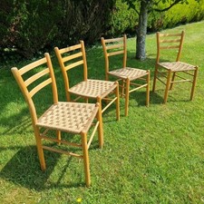 Scala rotonda vintage in legno