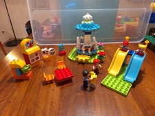 LEGO DUPLO PARCO GIOCHI CON GIOSTRA SET COMPLETO