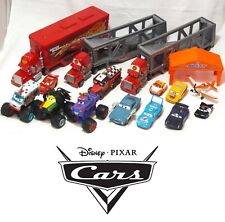 Disney Pixar Cars 3 2 1 Cars Planes e TRUCK Plastica PVC Saetta Cricchetto